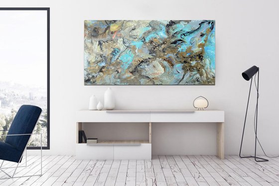 Abstract painting art