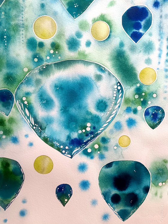 Turquoise motion 3