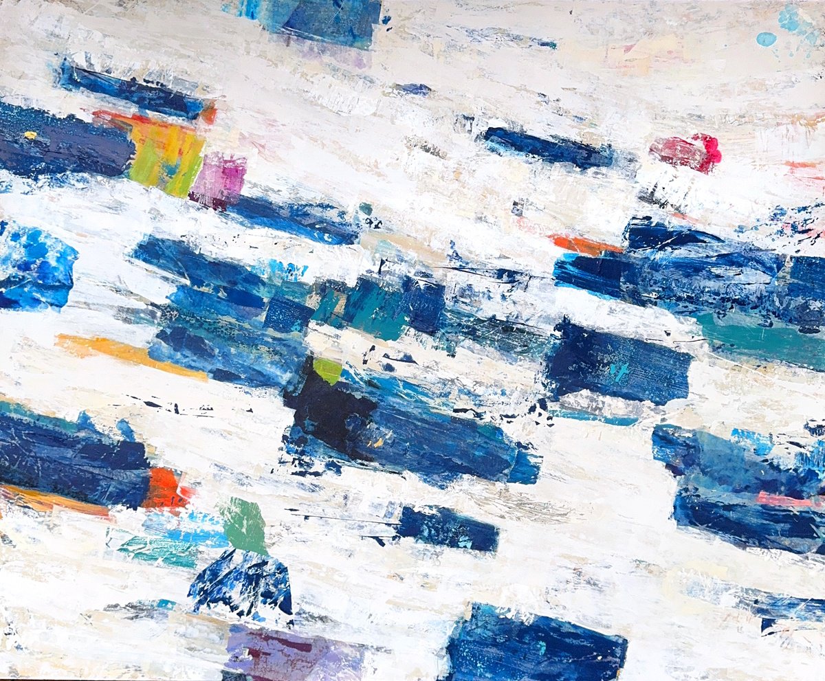 Sea Breeze By Adam Collier Noel, 72 X 60, Artwork For Sale On Artfinder
