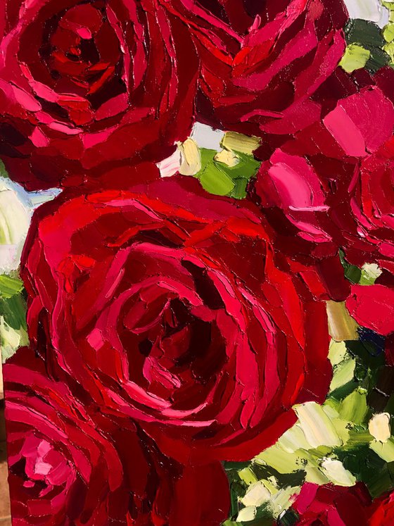 Ruby roses