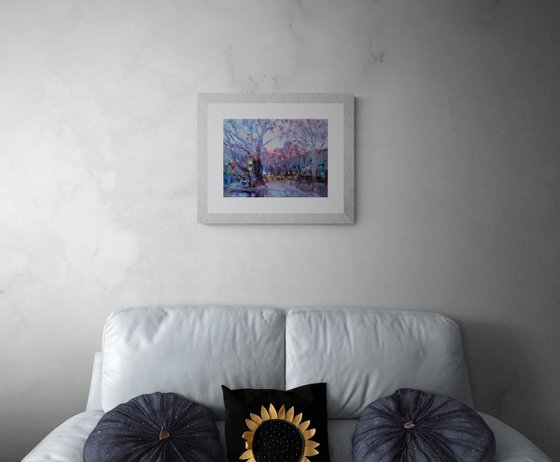 "Winter evening"