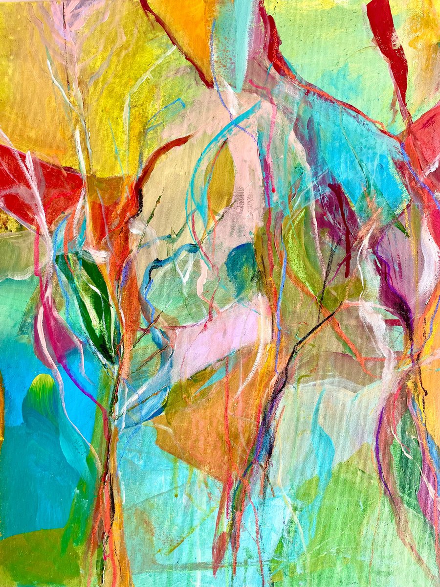 Into The Trees By Jennifer Day, 16 X 20, Artwork For Sale On Artfinder