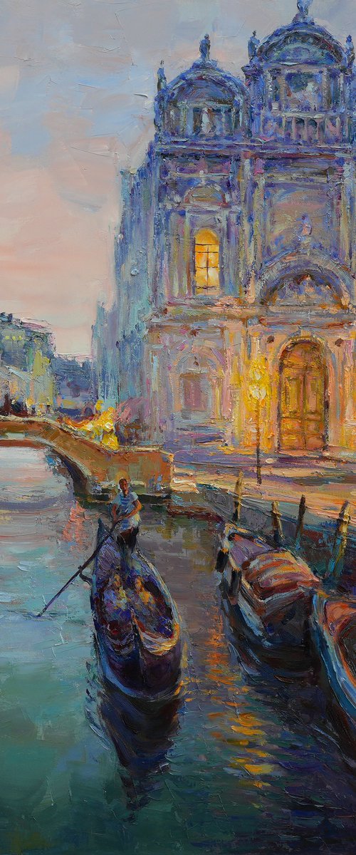 Evening Romance. Venice by Alisa Onipchenko-Cherniakovska