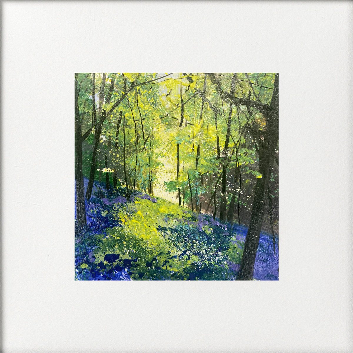 Seasons - Spring Bluebells in Abundance by Teresa Tanner