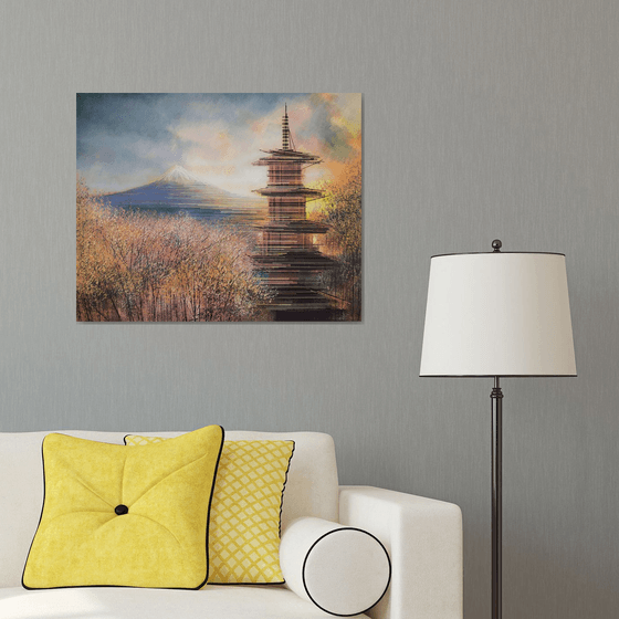 Japan, Tokyo At Sunset