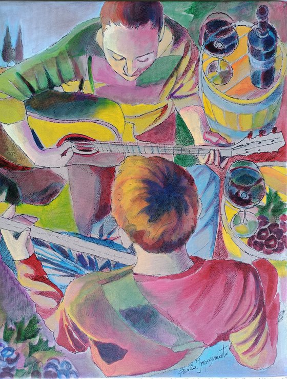 THE EVENING IN THE VINEYARD