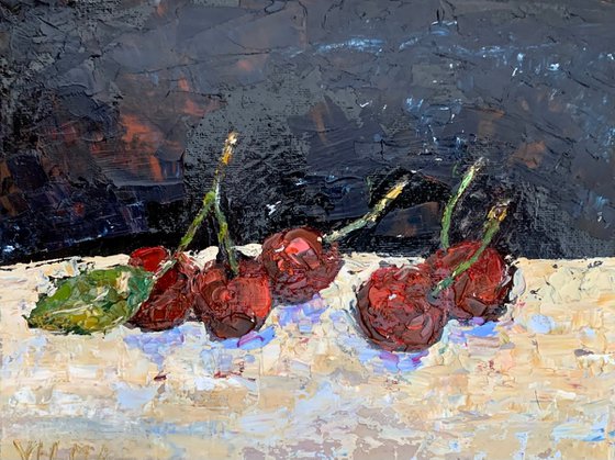 Still Life with Cherries