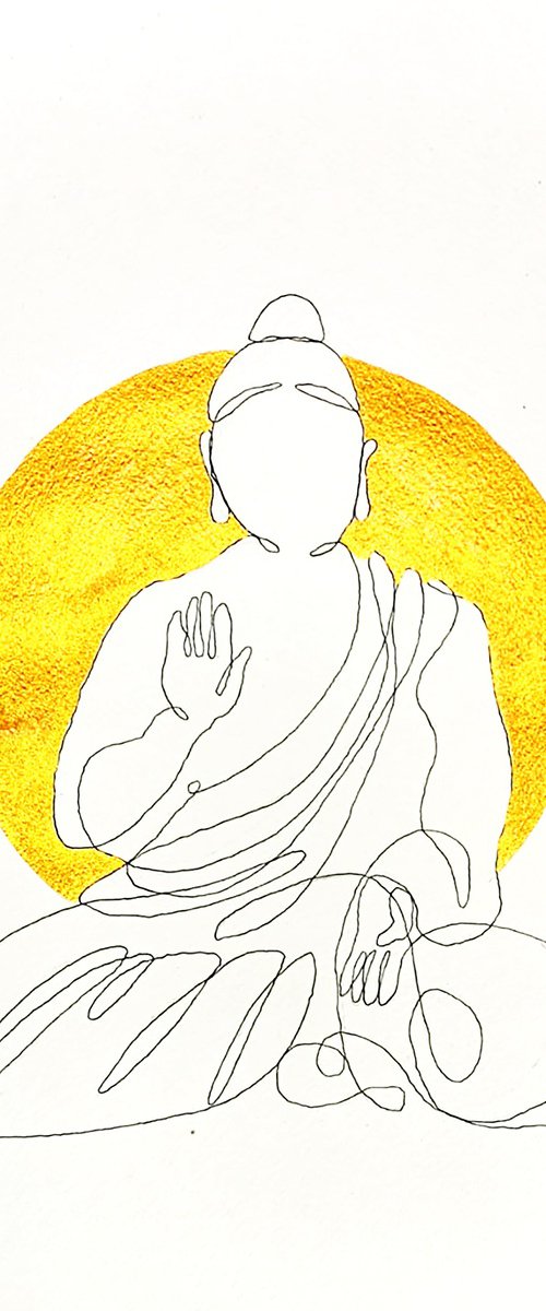 Buddha - Inner peace and wisdom by Aneta Gajos