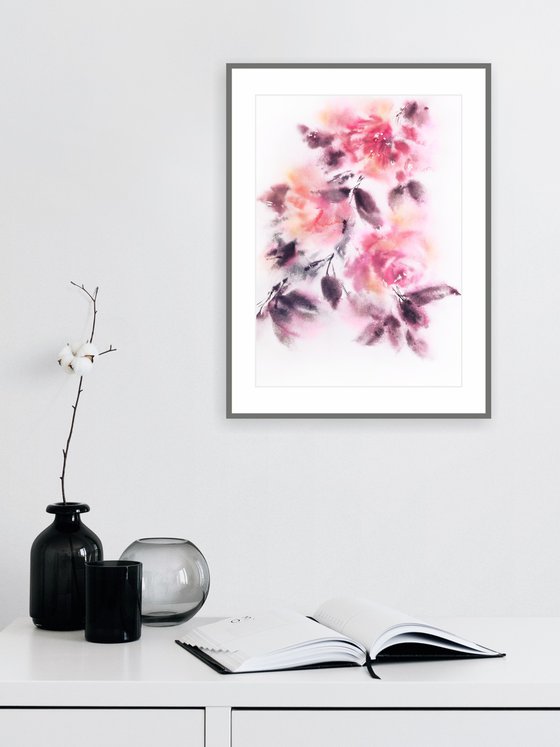 Pink roses