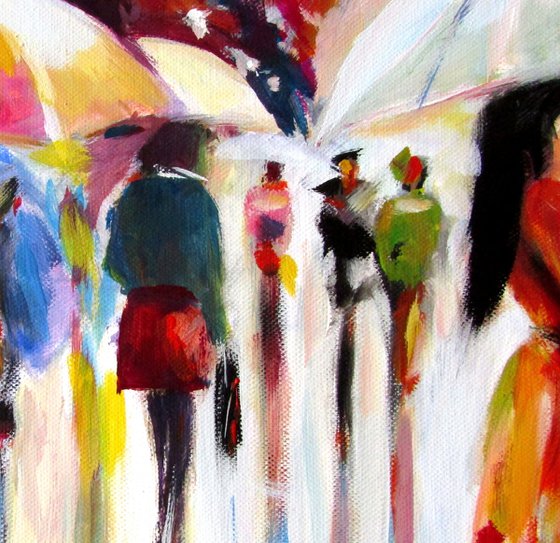 Colorful autumn in the city