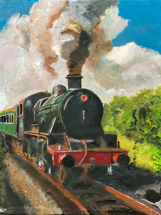 English Steam Train
