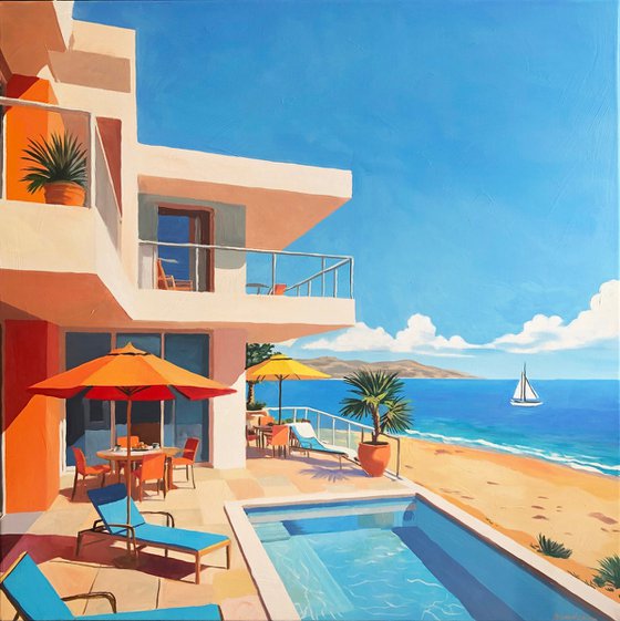 Sunny Terrace in Sardinia