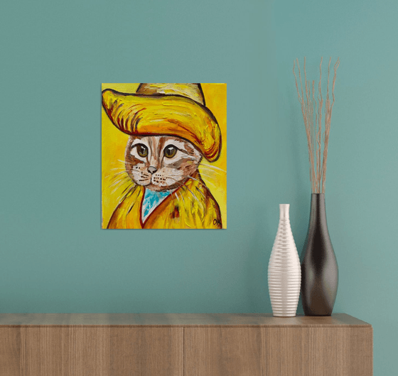 Cat, Vincent Van Gogh.