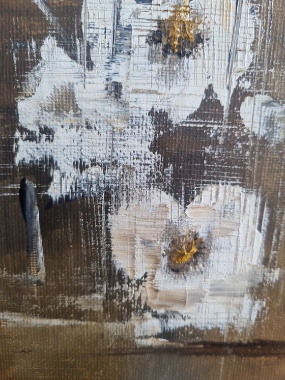 Traces of White - Oils