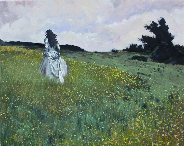 Memory Of A Meadow Oil Painting By Simon Jones Artfinder