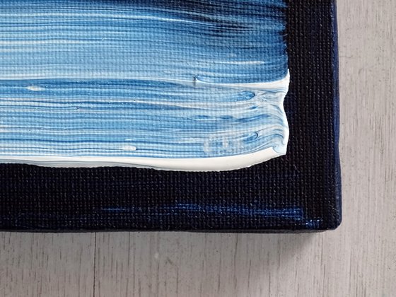 Blue streak (diptych)