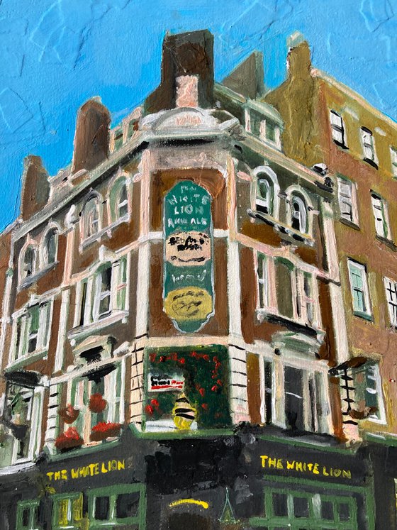 Corner Pub In Soho, London