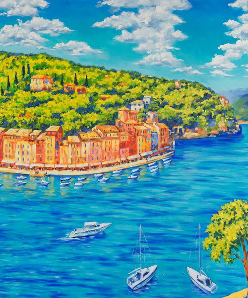 Portofino, the Italian Riviera by Irina Redine