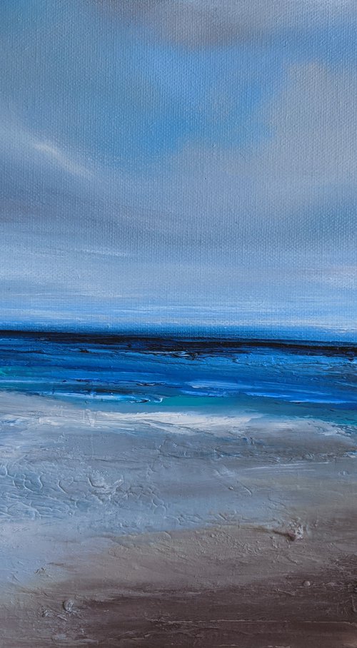 Abstract seascape #22 by Jo Earl