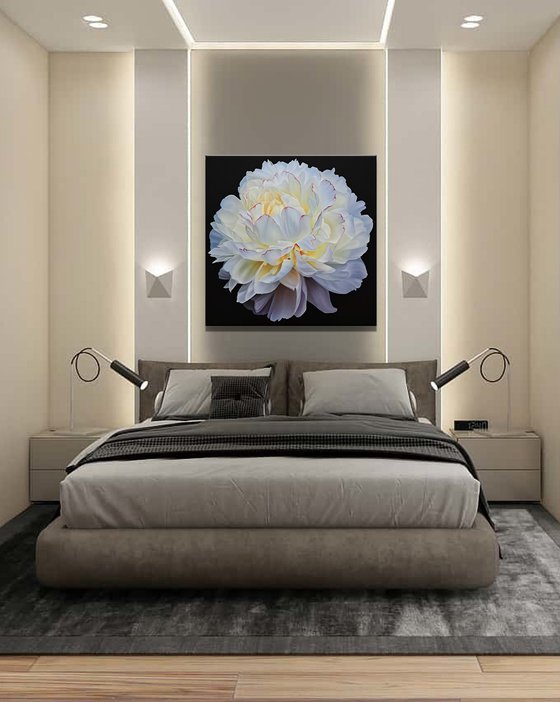 Scent of white peony