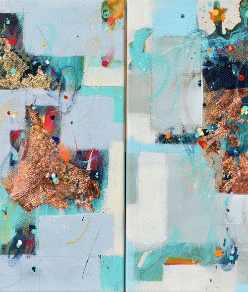 Reflections of The Winter Sky by Cynthia Ligeros