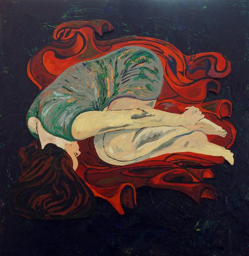 She sleeps by Mauro Carac