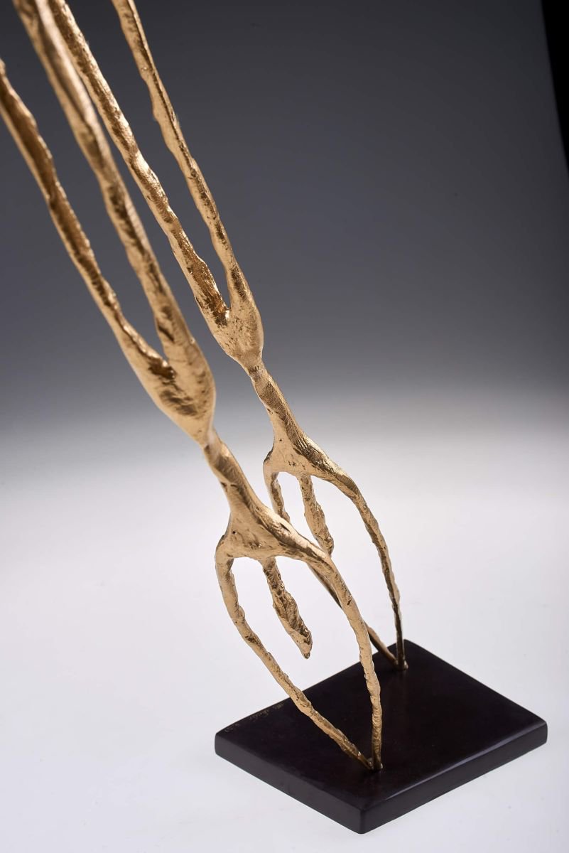 Abstract Portrait Relief By Anna Andreadi, 8 X 20, The Divers , Original Artwork