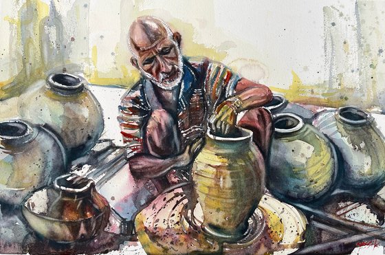 the pottery man