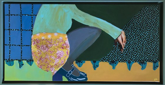 Varnished shoes