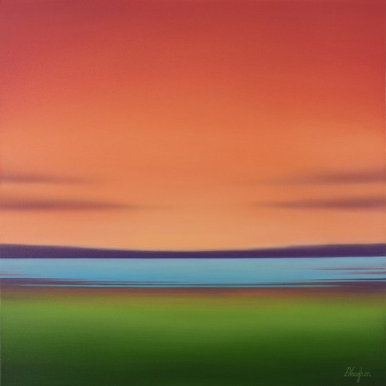 Colorful Vista - Modern Abstract Landscape