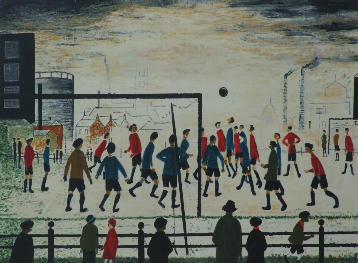 The Football Match by Philip Baker