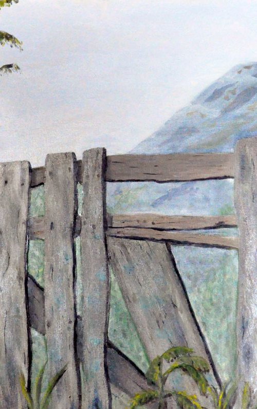 Old fence by Asher Topel