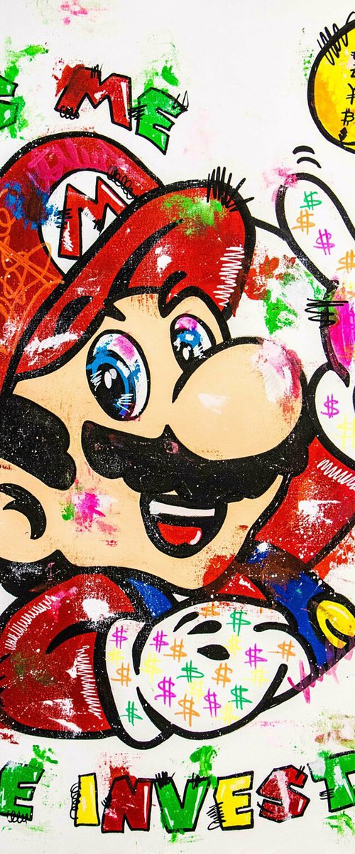 Its me the Investor ft. Mario Bros by Carlos Pun Art