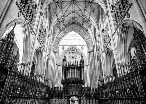 York Minster Quire - York by Stephen Hodgetts Photography