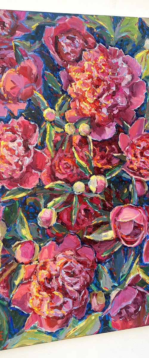 "Peony Bush" by Evgeny Chernyakovsky