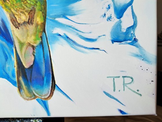A FLIGHT OF HUMMINGBIRDS