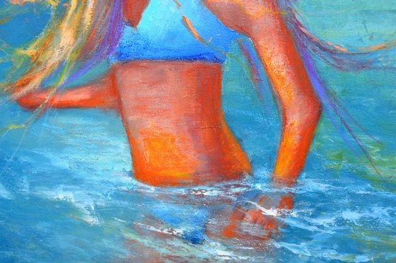 Gold & Azure: The Sea Breath