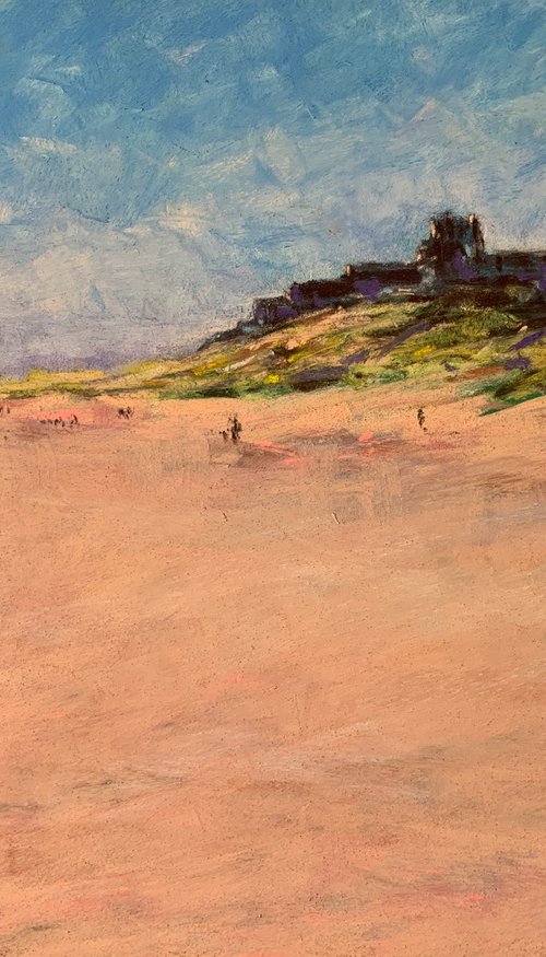 Beach Walks, Bamburgh by Andrew Moodie