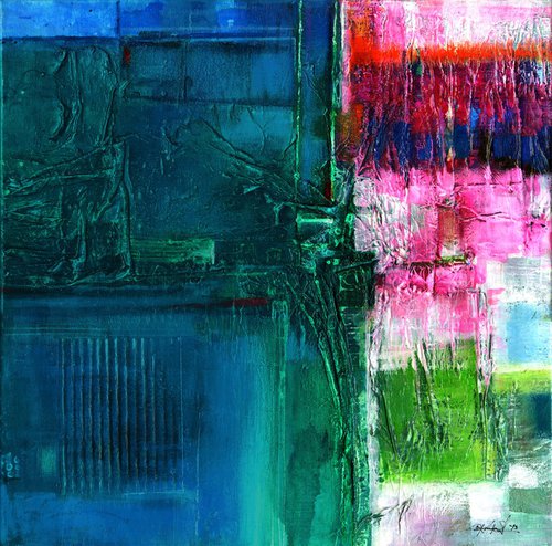 Color Bliss - Abstract painting by Kathy Morton Stanion by Kathy Morton Stanion