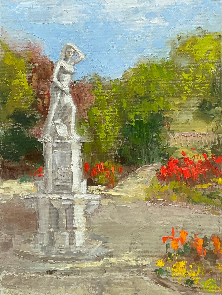 Stadtpark By Vera Klimova, 12 X 16, Artwork For Sale On Artfinder