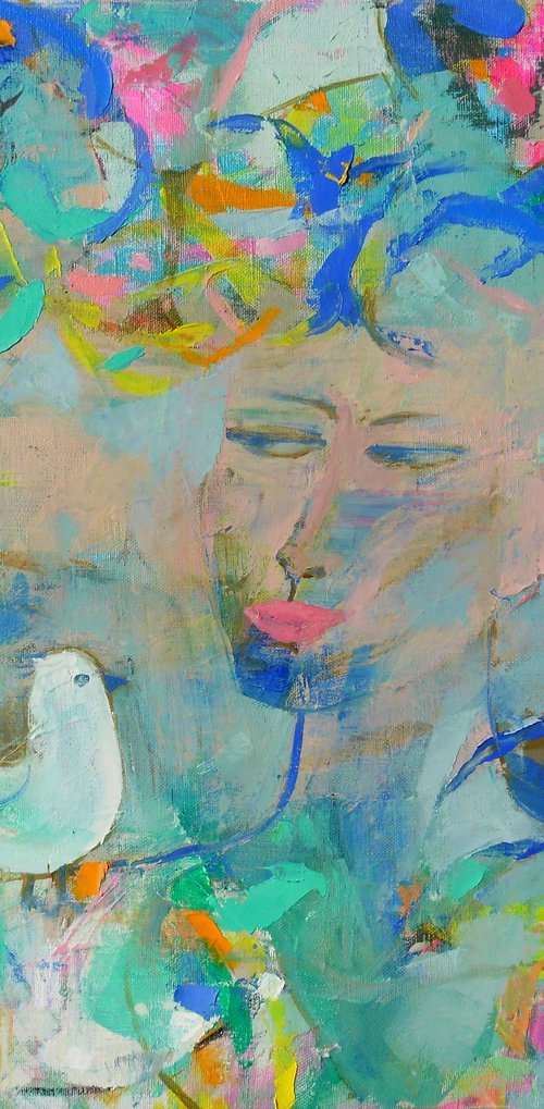 Bird of happiness by Victoria Cozmolici