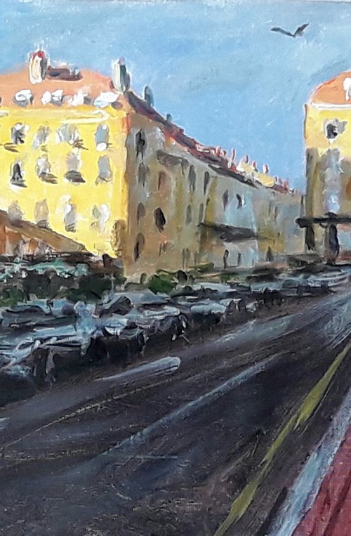 Brighton evening by Dimitris Voyiazoglou