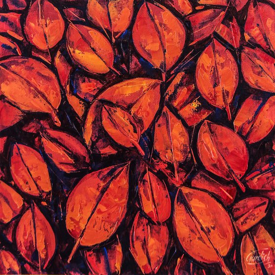 Red petals