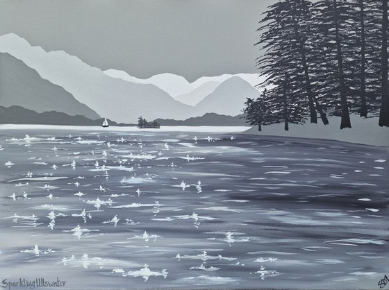 Sparkling Ullswater, The Lake District