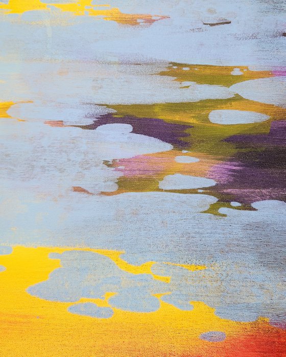 FLARE IV - Contemporary Abstract Painting