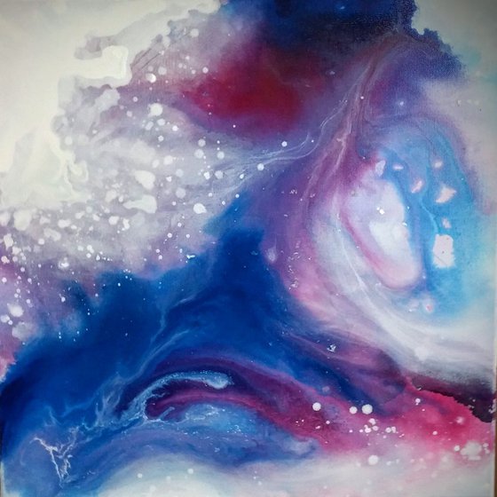 Currents 4/  Abstract Fluid Painting