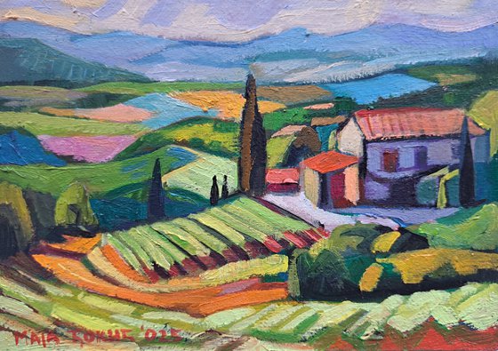 Set of two paintings, 10