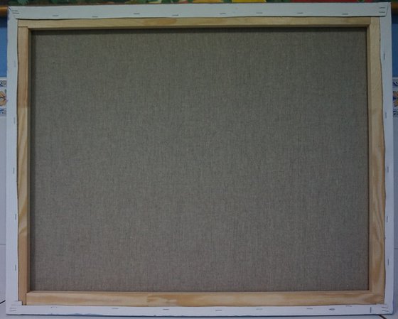 Herons Among Flowers