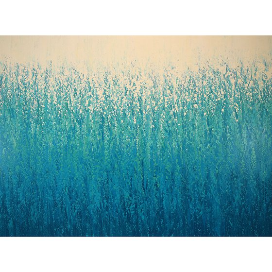Blue Water Flow - Seascape