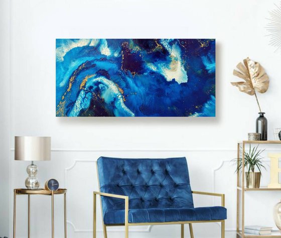 Ocean depths (50x100cm)